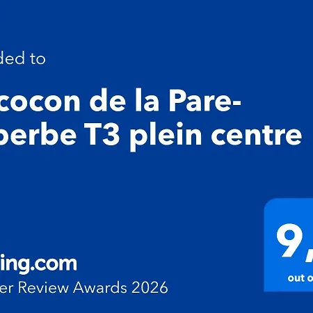 Lägenhet Le Cocon De La Pare- Superbe T3 Plein Centre